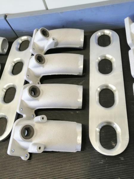 1,8T Plenum Flanschplatte für Ansaugbrücke mit gefrästen Einlaufradien